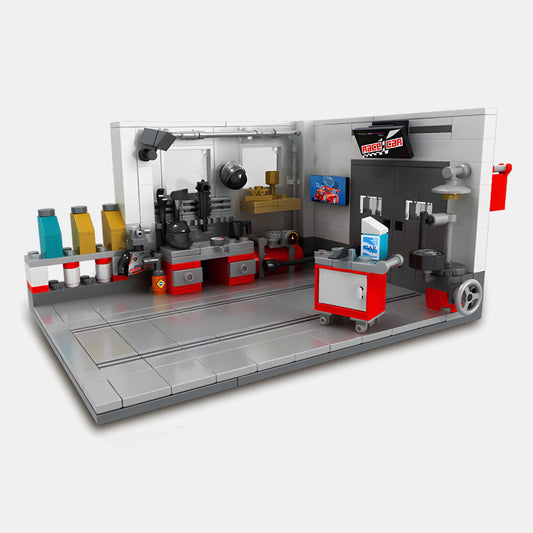 Car Repair Shop Display